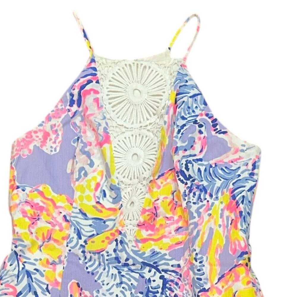 Lilly Pulitzer Pearl‎ Shift Dress Lilac Verbena So Snappy Size 0 Resort Vacation - Picture 2 of 10